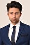 Agustini - Dark BlueSlimFit Men's Suit - 4