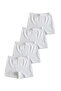 95% Cotton Lycra Combed Cotton Boys' Boxer Set of 4 / Underpants / Underwear