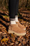 Jenifer Women's Keep Sahra Suede Thick Eva Sole Boots with Fur Inside - 7