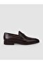 100% Genuine Leather Brown Buckle Men's Classic Shoes