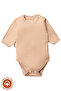 Unisex Baby Snap Basic Long Sleeve 100% Organic Cotton 0-12 Months Baby Bodysuit