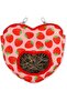 Rabbit Hay Feeder, Hanging Guinea Pig Hay Feeder, Suitable for Rabbits, Guinea Pigs(Strawberry) - 5