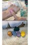 1Pcs Mini Cosmetic Powder - Finger Face Makeup, under Eye Concealer, Dry Wet Cloth Sponge Set - 6