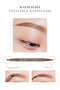 مجموعة أقلام تشذيب الحواجب والمكياج شبه الدائمة CLIO Kill Brow Dual Tattoo Pen Set (02 بني فاتح) - 2