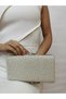 Beegi̇ Concept Women's Evening Dress with Stone Pearl Chain Wedding Night Party Bag