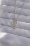 316L Steel Chain Silver Color Laser Engraved Eye Figure Tarot Pendant Tj-Bko9018