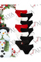 Women's Cotton New Year Red Black White Printed Panties, Pack of 10 (Multi-Color - X40) - 8