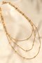 Lwlhmrs-Ieg Ieg ™   Steel Gold Color Multi-Pendant Necklace with Ball Design - Tj-Bko6243 - 2