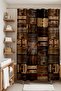 Bathroom Curtain, Old Wooden Baskets Pattern Shower Curtain, Bathtub Curtain 175X200Cm - 3