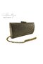 La Boutique Stone Sequin Gold Bag