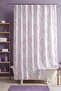 Bathroom Curtain, Pink Hearts Patterned Shower Curtain, Bathtub Curtain 175X200Cm