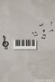 Music and Notes Decorative Wall Sticker, Music Notes with Left Key, Music Room Decoration (16Pcs) - 5