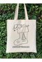 Christmas Gift Painting Bag, New Year Painting Bag, Snowman Cloth Bag, Event Bag
