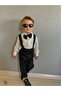 Şile Salopet Shirt Bow Tie Set - 4