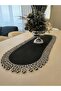 Jute, Runner, Placemat, Plate, Table Cloth, Coffee Table Cloth, Tricot Ranır, Lux Presentation - 4