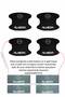 Nissan Almera Model - 4-Piece Carbon Foil Set with Special Lettering - 3