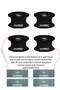 Stylish Carbon Pattern Foil Guard Set for Opel Vivaro - Door Handles Anti-Scratch, Lettering - 3