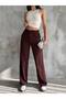 High Waist Pleated Palazzo Trousers - 6