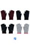 Autumn and Winter Warm Double Layer Pearl Stone Thick Gloves Touch Screen Ski Gloves - 7