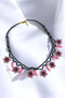 BEAD LADE HANDMADE FLOWER ETHNIC NECKLACE - 2