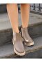 (Chelsea) Real Leather Mink Orthopedic Boots - 3