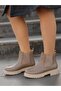 (Chelsea) Real Leather Mink Orthopedic Boots - 7