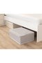 2 Pieces Multi-Purpose Box with Lid Base Size Gray 50x40x19 Cm - 4