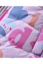 جاكيت Babyhug مبطن بأكمام طويلة مع تصميم الحروف الأبجدية - وردي - 3