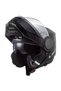 Scope Mat Black Çene Açılır Motorcu Kaskı - 7