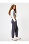 Raised Jogger Sweatpants with Laced Waist and Pockets Standard Waist Comfortable Fit