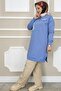 Women's Pullu Jeans Combin Detail Teseture Tunic