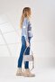 Women's New Season 3-Compartment Luxury Soft Leather Adjustable Crisscross-Strap Stylish Shoulder Bag - 4