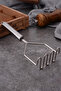 Professional Luxury Potato Masher Rust-Proof Steel Potato Ricer Puree Maker Apparatus Durable Masher - 2