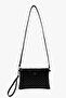 67-6019 Women's Patent Leather Black Clutch Bag - 2