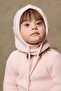 Floral Knitted Balaclava Beanie Pink - 5