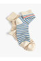 Set of 2 Striped Socks