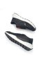Men's Casual Shoes Ms 718014   Black Inside and Outside Genuine Leather Casual Shoes - 7