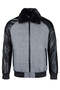 Men's Genuine Leather Black Leather Coat