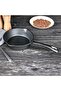 Cast Iron Skillet Frying Pan 25cm with Pouring Spout, Skillet 4.6cm Deep with Hanging Hole - 5