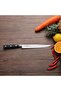 Slicing Knife Kitakami Series X50CrMoV15 Blade Black/Silver 8inch - 4