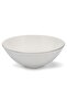 Orfei 1-piece Bowl White/Black 15cm