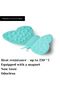 2-Piece Butterfly Pot Holder Magnet Set Green - 3