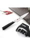 4.5" Utility Knife SAMURAI MUSASHI 11 Cm (Steel DAMASCUS) - 4