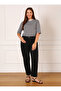 Ramrod Plus Size Black Lycra Mom Jean Trousers - 3