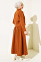 Women's Zippered Flared Skirt Double Suit - 4