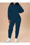 Set de trening oversize, 100% bumbac, cu glugă