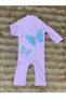 Female Child Swimwear Long-Sleeve Jumpsuit Quick-Drying Fabric Semi-Tape Swimwear