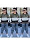 Boy's Striped Hooded Sweatshirt / Gabardine Pants 2-Piece Set - 2