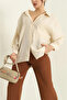 New Season Stone Woven Linen Oversize Shirt