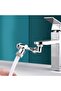 All Stainless Steel Chrome Material 1080 Degree Rotatable 2 Function Acrobat Faucet Spout - 3